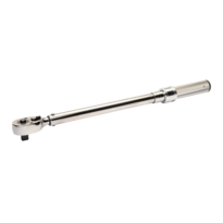 Механический регулируемый щелчковый динамометрический ключ с градуированной шкалой и фиксированной реверсивной головкой  7455